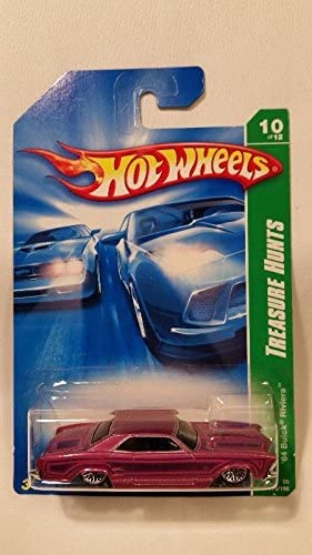 Hot Wheels Treasure Hunt 2008 64 Buick Riviera 10/12-170/196 Mattel