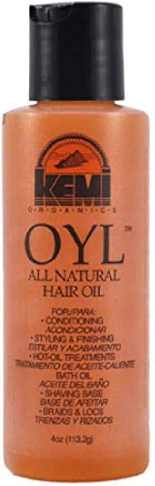 Kemi OYL All Natural Hair Oil 4 Oz.