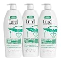 Curel Fragrance Free Lotion, Sensitive Hypoallergenic Lotion for Dry Skin, Dermatologist Recommended, 13 Oz, Pack of 3