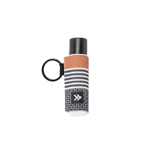 Thread Wallets Elastic Chapstick and Lip Gloss Holder Keychain (Sanders)