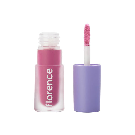 florence by mills Be A VIP Velvet Liquid Lipstick, Go Off (Rosey Pink), 0.13 oz/ 3.8g