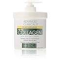Advanced Clinicals Collagen Skin Rescue Lotion - Hydrate, Moisturize, Lift, Firm. Great for Dry Skin, 16 Ounce