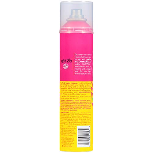 Got2b Volumaniac Hair Spray, 9.1 Ounce