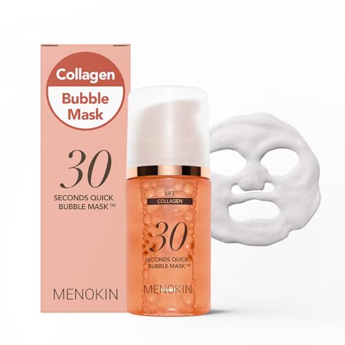 MENOKIN 30 Seconds Quick Bubble Mask [LIFT] - [Collagen] & Niacinamide in Micro-bubbles for Anti Aging, Boost Elasticity, Fine Lines, Korean Glass Beauty and Personal Care MENOKIN Default Title