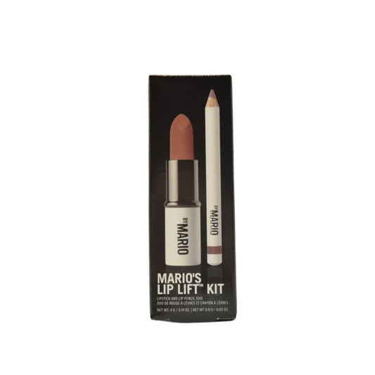 Makeup By Mario Mario's Lip Lift Kit - Pink Nude:: Ultra Suede Lipstick in Sam and Sculpting Lip Pencil in Hugh Beauty & Personal Care BY MARIO