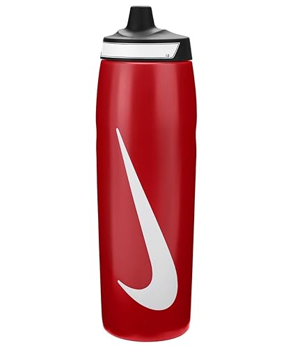 Nike Refuel Bottle 32oz Large-Capacity Sports Water Bottle for Gym and Outdoor Activities