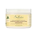 Shea Moisture Jamaican Black Castor Oil Strengthen & Restore Smoothie Cream for Unisex, 12 Ounce
