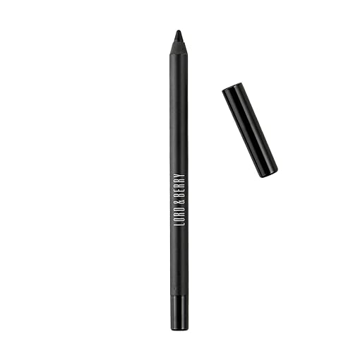 Lord & Berry SMUDGEPROOF Eye Liner - Soft & Creamy VEGAN Formula, Long Lasting Morning to Night Waterproof Eyeliner Pencil, Easy to Use Eye Makeup