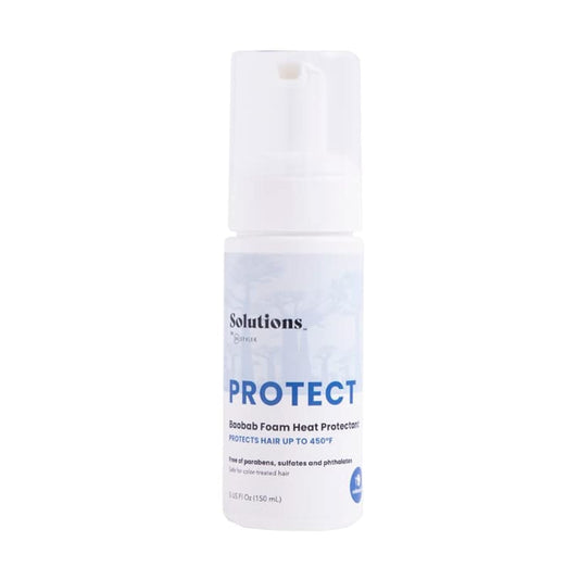InStyler Solutions Protect Foam Heat Protectant - Baobab Shields Hair From Damage Up To 450º F - Helps Soften & Detangle Damaged Hair - Color-Safe Beauty & Personal Care InStyler