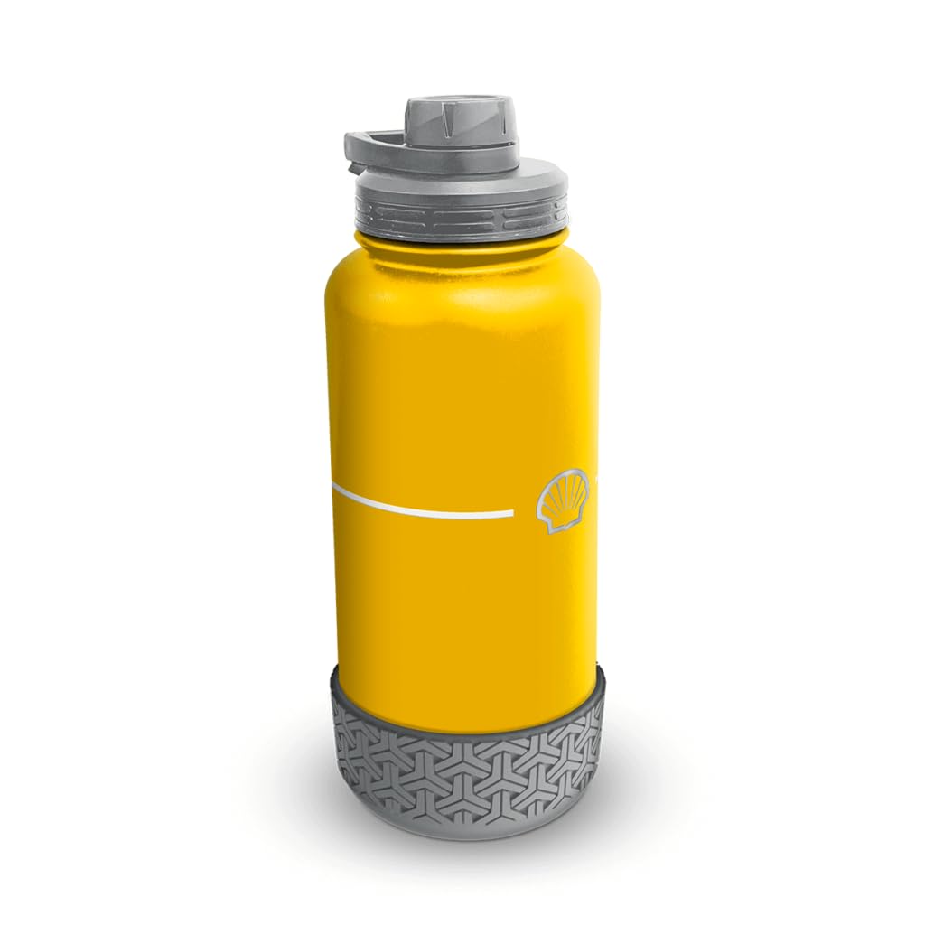 Shell - 32-ounce Stainless Steel Insulated Water Bottle-Yellow– MarvelsAura