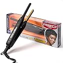 Kiss Red by Pencil Flat Iron Hair Straightener, 0.3 Inch, Ceramic
