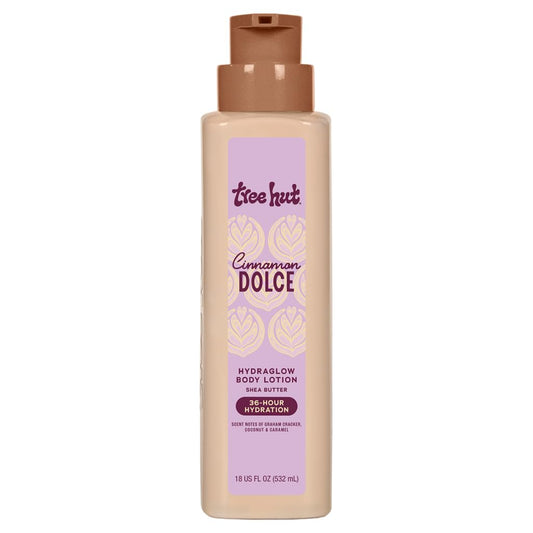 Tree Hut Hydraglow Body Lotion Cinnamon Dolce, Hydrating & Moisturizing Daily Body Lotion for Soft, Glowing Skin, Lightweight Non-Greasy Formula, 18 Beauty and Personal Care Tree Hut Default Title