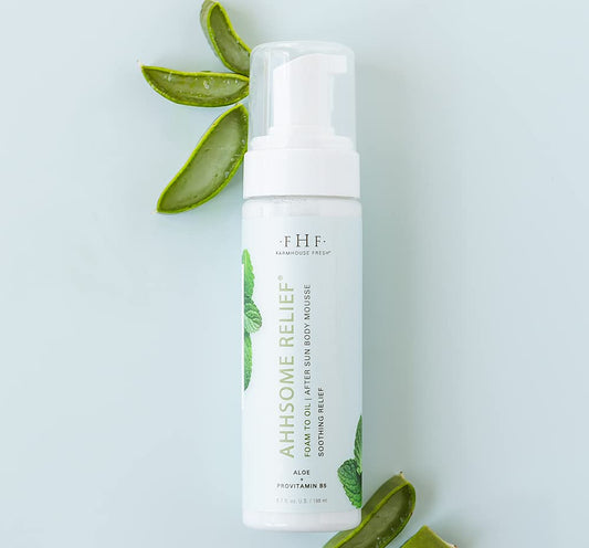 FarmHouse Fresh Ahhsome Relief After Sun Body Mousse, 6.7 fl. oz. Beauty & Personal Care FarmHouse Fresh