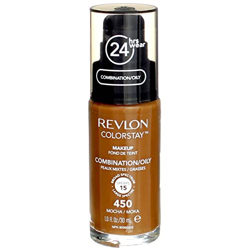 Revlon Colorstay Makeup for Combination/Oily Skin, Mocha, 1-Ounce Bottle