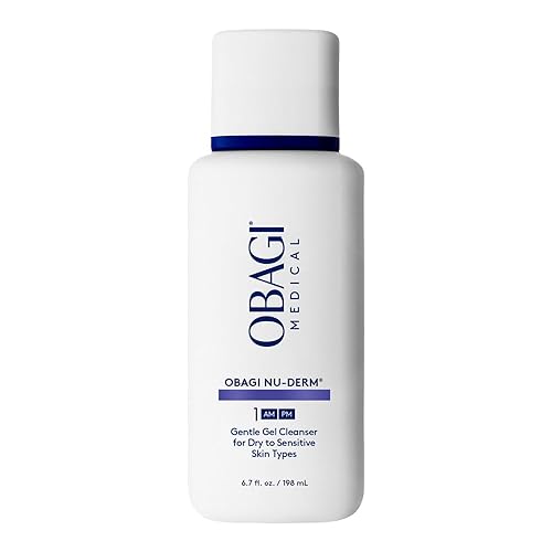 Obagi Nu-Derm Gentle Cleanser - Daily Facial Wash Gently Removes Dirt, Oil, Makeup & Impurities - Skincare Cleanser for Normal, Dry & Sensitive Skin