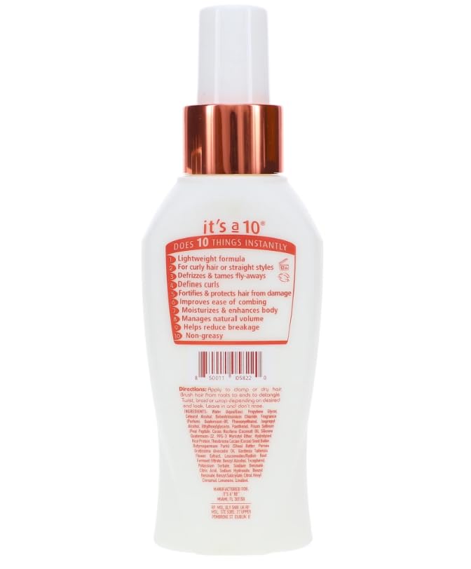 It’s a 10 Coily Miracle Leave-In Product 4 oz