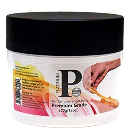 Sugaring Platinum Waxing paste 12oz No Strips Needed Beauty and Personal Care Sugaring