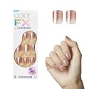Kiss Impress No Glue Mani Press On Nails, Color FX, 'Dimension', Neutral, Short Size, Squoval Shape, Includes 30 Nails, Prep Pad, Instructions Sheet Beauty & Personal Care imPRESS