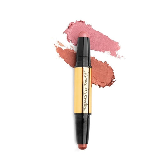 Jerome Alexander - JA Basics Dual-Ended Eyeshadow Stick (Pink Peach/Dusty Pink)