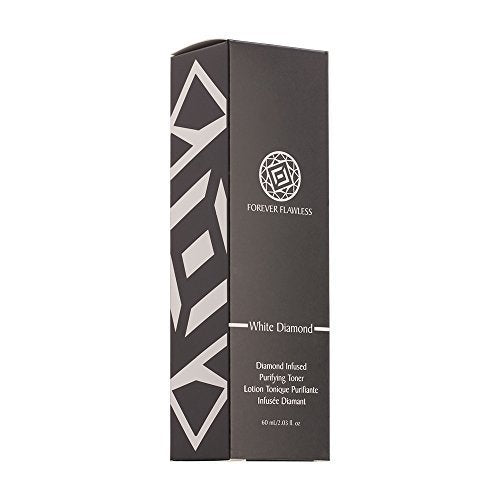 Forever Flawless Exfoliating Facial Toner With White Diamond Powder and Aloe Vera FF16, Enhance Skin Elasticity and Firmness, Cleanse and Close Pores