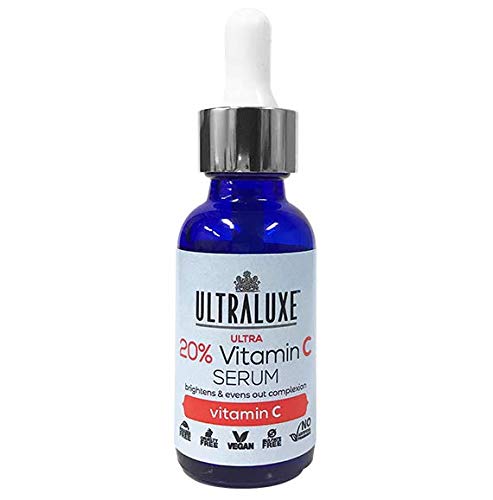 ULTRALUXE SKIN CARE Anti-Aging 20% Vitamin C Serum 1oz