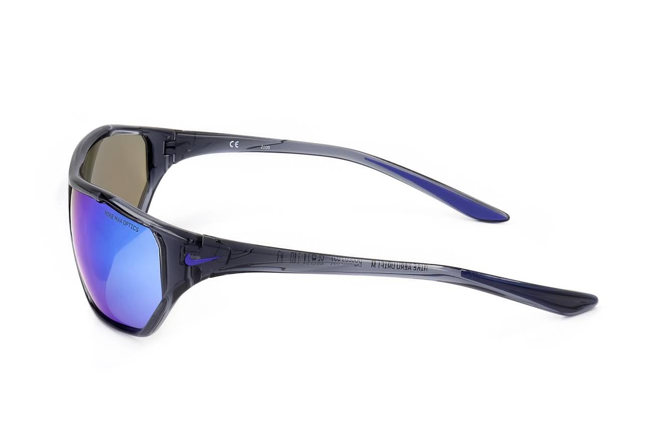 Nike AERO DRIFT M DQ0997 Transparent Grey/Blue 65/14/140 unisex Sunglasses