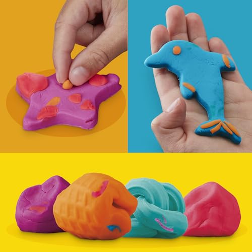 Play-Doh Fun Tub Set with 19 Accessories & Storage Container, Arts & Crafts Preschool Toy, Ages 3+ (Amazon Exclusive)