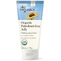 Sky Organics Organic Petroleum-free Jelly, Multi-Purpose Skin Care Balm with Organic Shea Butter, Coconut Oil, Olive Oil & Vitamin E, Moisturizing Lip