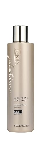 Kenra Professional Platinum Luxe Shine Shampoo | Gold Enriched | Lustrous Silkening Shampoo | Transforms Dull And Lifeless Strands To Glamorous
