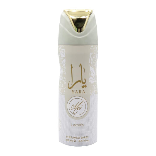 Lattafa Yara Moi - Floral, Fruity, Sweet, Woody - Perfumed Deodorant Spray for Unisex, 6.67 Ounce / 200 ml Beauty and Personal Care Lattafa
