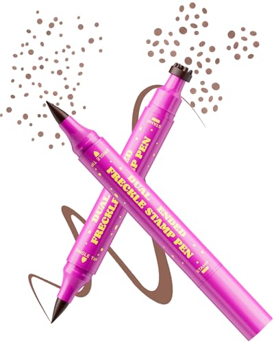 Berinist Upgrade Dual Ended 2-in-1 Faux Freckle Stamp Pen, Waterproof Fake Freckle Pen with Multi-Prong Freckles Stamp Head for Women to Easily Create Beauty and Personal Care Berinist Default Title