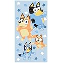 Jay Franco Bluey Kids Beach Towel, Celebration Dance - 27"x54"