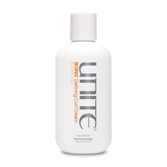 UNITE Hair - BOING Defining Curl Cream - Moisturizing Cream to Define, Control, and Hold Curls - Frizz-Free, UV and Heat Protection, Paraben-Free, 8