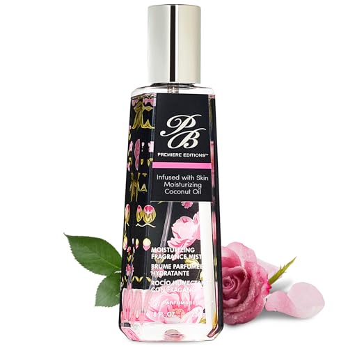 PB ParfumsBelcam Premiere Editions Moisturizing Fragrance Mist for Women - Fruity Floral Scent with Red Berries, Peony & Soft Florals - Hydrating Body