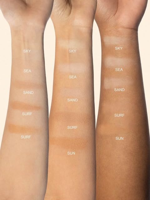 Sweet LeiLani Translucent Setting Powder Mineral Finishing Powder- Face Powder Makeup and Matte Long Lasting Pressed Powder Compact | Sky |
