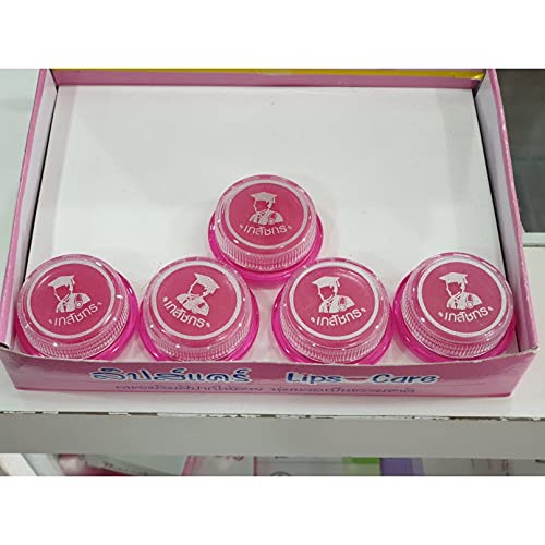 3g.x12 Pcs.Thai Oil Lip Balm Best Thai Natural Herbal Bee Wax Lip Balm Bhaesajchakorn.