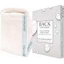 MicrodermaMitt Deep Exfoliating Back Scrubber for Bath & Shower - Dead & Dry Skin Remover - Double-Sided Exfoliator - Body Wash Cloth for Men & Women