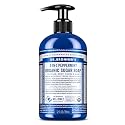 Dr. Bronner's - Organic Sugar Soap (Peppermint, 12 oz) - Made with Organic Oils, Sugar & Shikakai Powder, 4-in-1 Uses: Hands, Body, Face & Hair