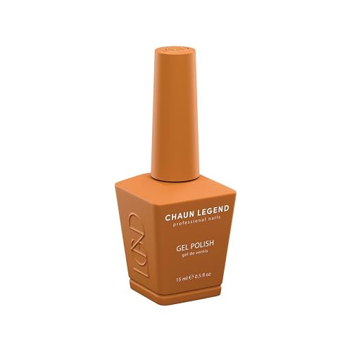 Chaun Legend Gel Nail Polish | One Night Stand LG5200 (caramel nude with shimmer) | Soak Off UV LED Cure Gel Polish High Gloss 15ml Beauty & Personal Care Chaun Legend Professional Nails