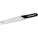 Tweezerman Stainless Steel Slant Tweezer - Eyebrow Tweezers for Women and Men (Midnight Strike)