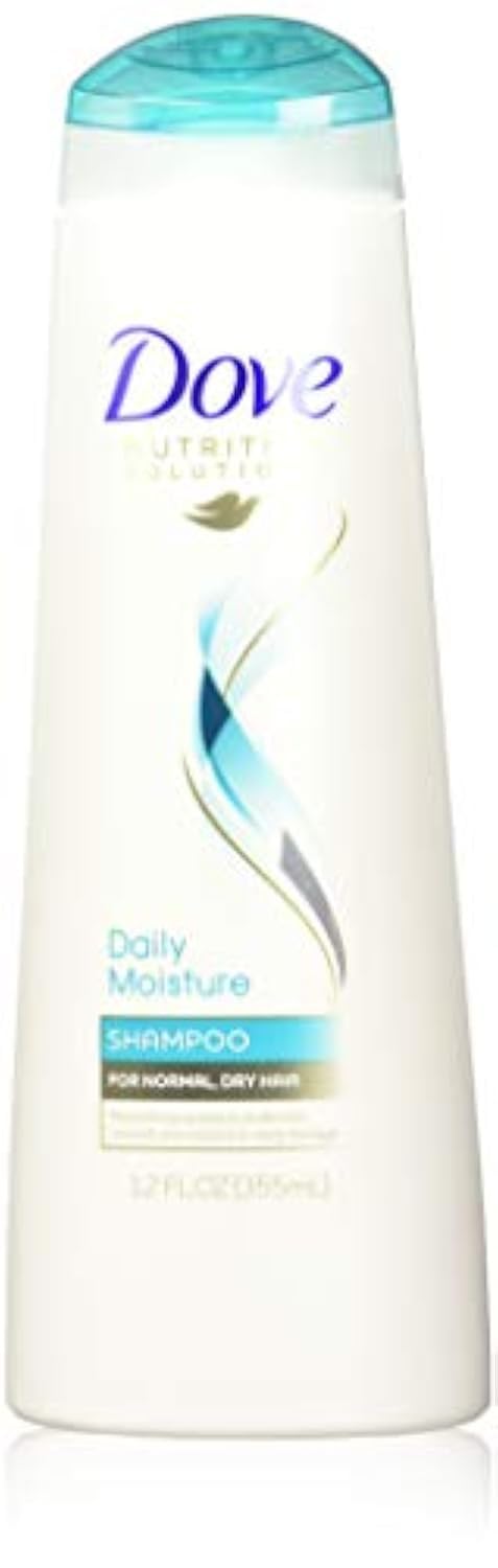 Dove Nutritive Solutions Shampoo, Daily Moisture 12 oz (Pack of 6)