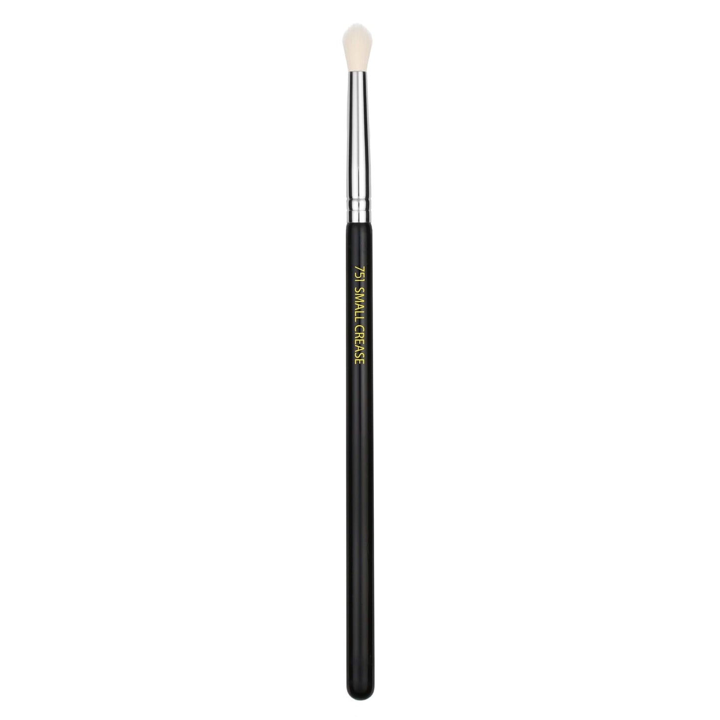Bdellium Tools Professional Makeup Brush - Maestro Series 751 Small Crease - With All-Vegan Synthetic Fibers, For Defining the Crease (Black, 1pc)