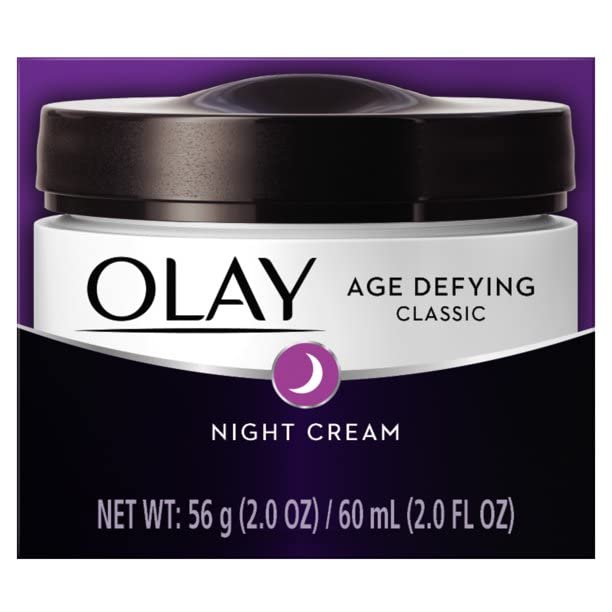 OLAY Age Defying Classic Night Cream 2.0 oz (Packs of 5)
