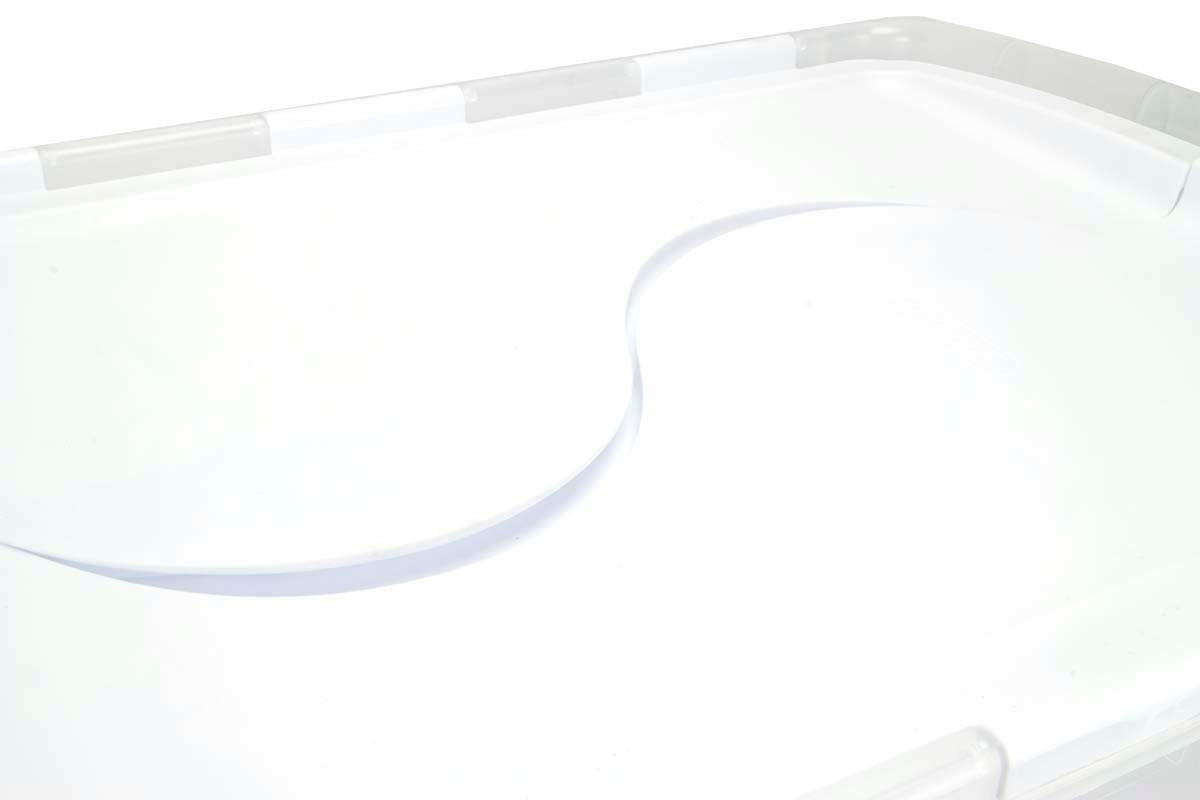 STERILITE 19148006 48QT Hinged Lid Store Box