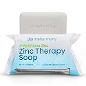 Dermaharmony 2% Pyrithione Zinc (ZnP) Bar Soap 4 oz - Crafted for Those with Skin Conditions - Seborrheic Dermatitis, Dandruff, Psoriasis, Eczema