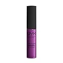 NYX PROFESSIONAL MAKEUP Soft Matte Metallic Lip Cream, Liquid Lipstick - Seoul (Violet)