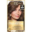 L'Oreal Paris Superior Preference Luminous Fade-Defying Permanent Hair Color, Hair Dye For Up to 9 Weeks of Radiance, Medium Brown 5, 1 Hair Dye Kit
