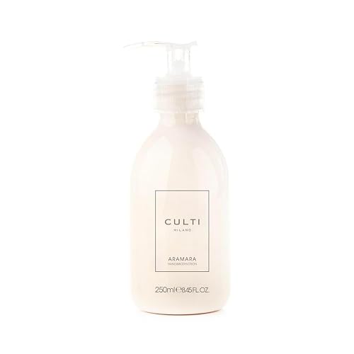 Culti Milano Aramara Hand & Body Cream Lotion Ultra Hydrating Heal & Restore Dry Skin Moisturizing Perfect for Dry & Cracked Hands, Rough Spots, Notes