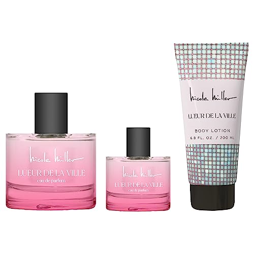 Lueur De La Ville Eau de Parfum 3 Piece Gift Set, by Nicole Miller