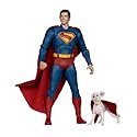 McFarlane Toys DC Theatrical Deluxe 7in WV1 - Superman with Krypto (Superman Movie)